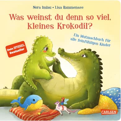 Was weinst du denn so viel, kleines Krokodil?