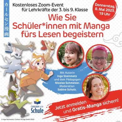 Zoom-Veranstaltung Manga