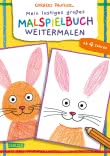 Cover von „Mein lustiges großes Malspielbuch: Weitermalen (ab 4 Jahren)“